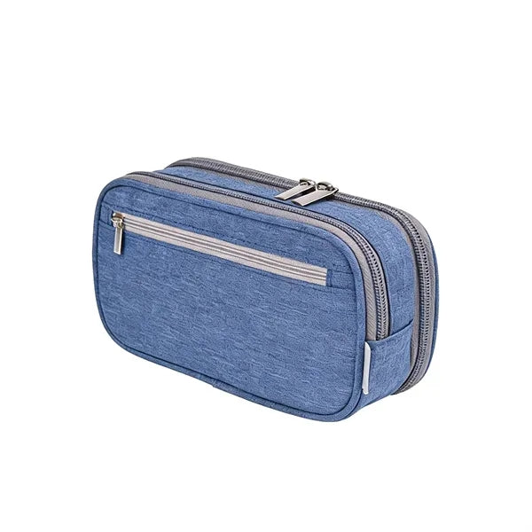 Large Capacity Nylon Pencil Case