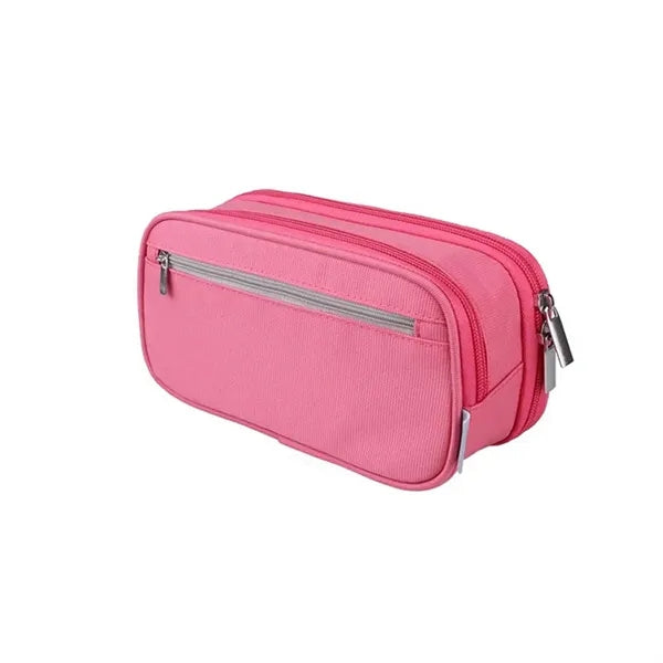 Large Capacity Nylon Pencil Case