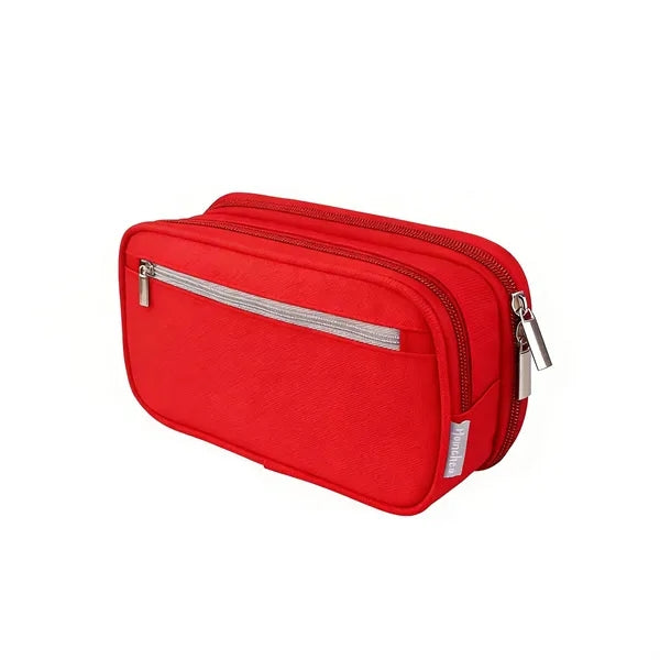 Large Capacity Nylon Pencil Case