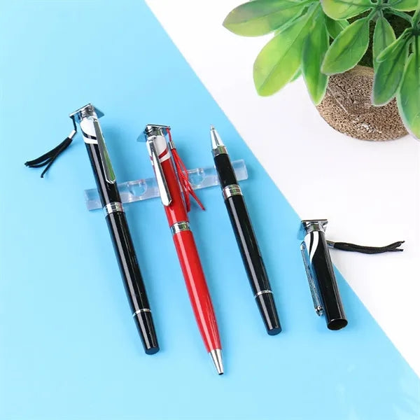 Graduation Tassel Metal Ballpoint Pen for School & Promotion