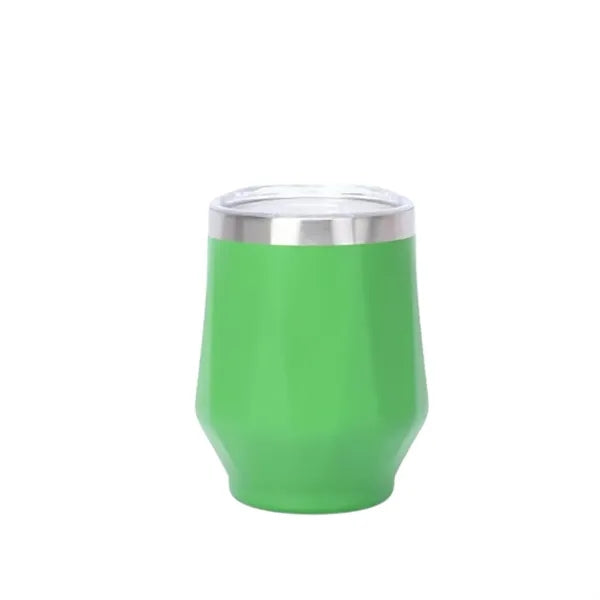 12Oz Stainless Steel Diamond-Pattern Insulated Cup