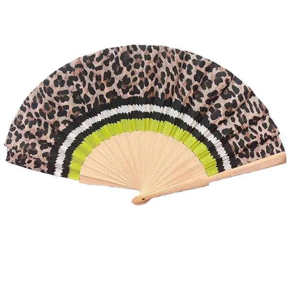 Eco Bamboo Full Color Folding Fan