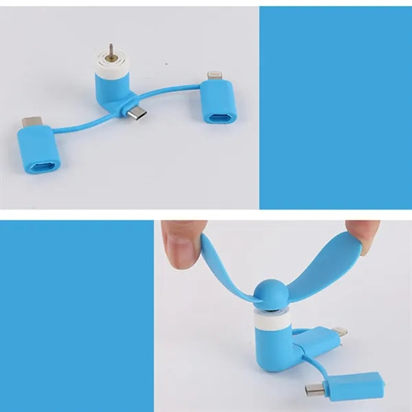 3-in-1 Mini Phone Fan