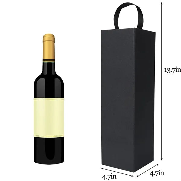 Luxury Foldable Wine Gift Box For Gifting & Storage