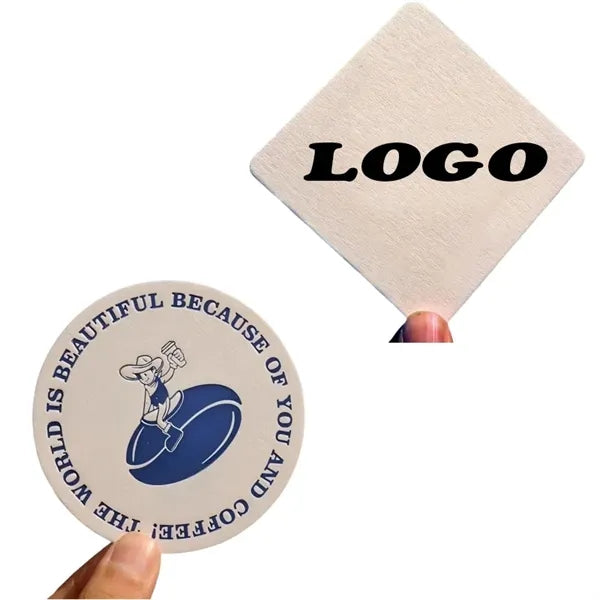 Absorbent Paper Coaster