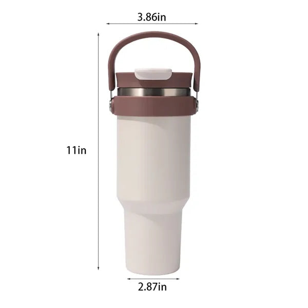 Premium Two Tone 40oz Insulated Tumbler