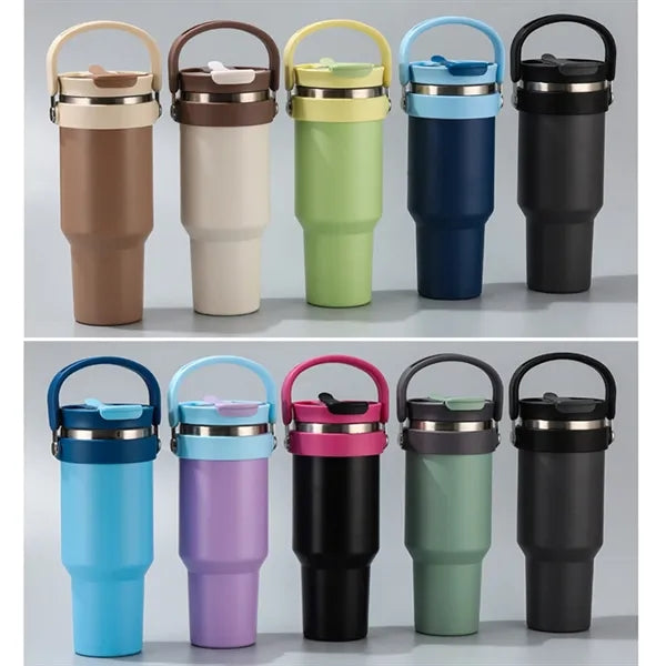 Premium Two Tone 40oz Insulated Tumbler
