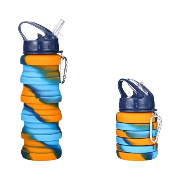 Folding Camouflage Water Bottle