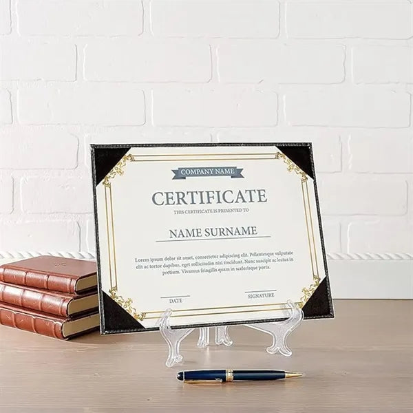 Leather Certificate Holders