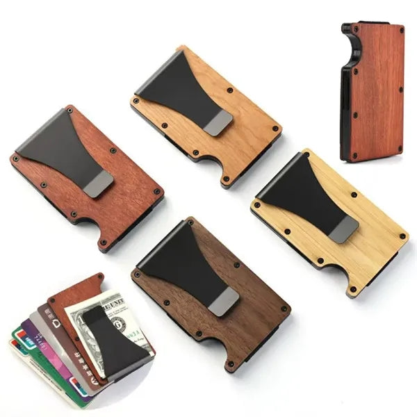 Wooden Card Holder