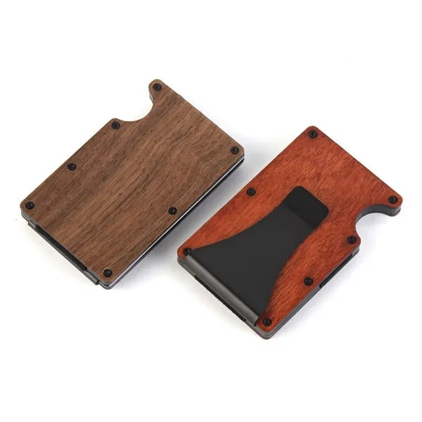 Wooden Card Holder