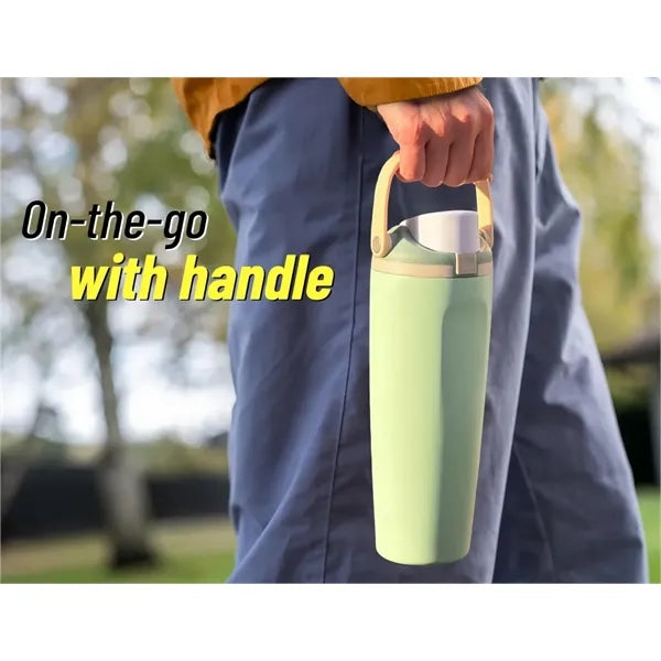 40 oz Large Capacity Stainless Steel Fruit Cup for sports