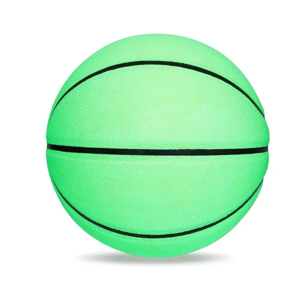 Reflective PU Skin Color Children's Training Basketball
