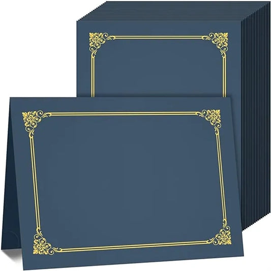 Paper Certificate Folders