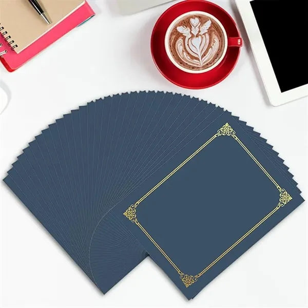 Paper Certificate Folders