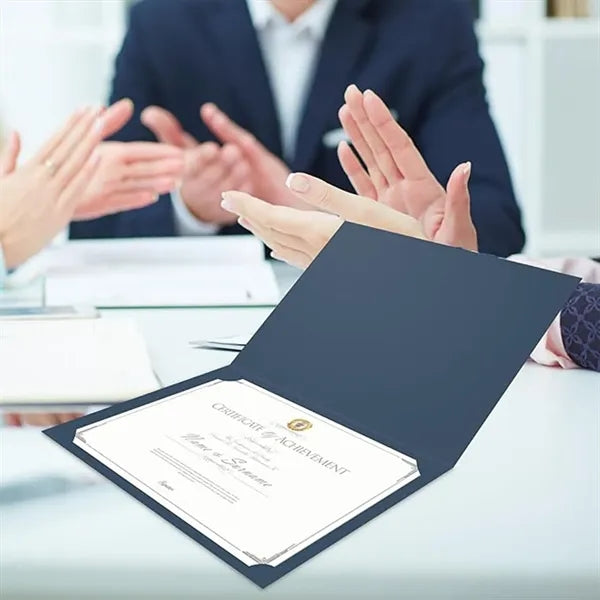 Paper Certificate Folders