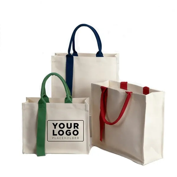 Portable Stereo Streamer Canvas Tote Bag