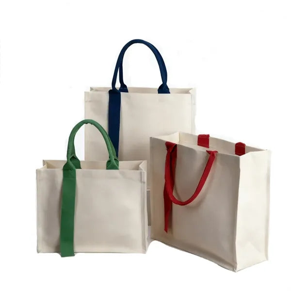 Portable Stereo Streamer Canvas Tote Bag