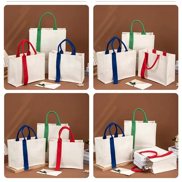 Portable Stereo Streamer Canvas Tote Bag
