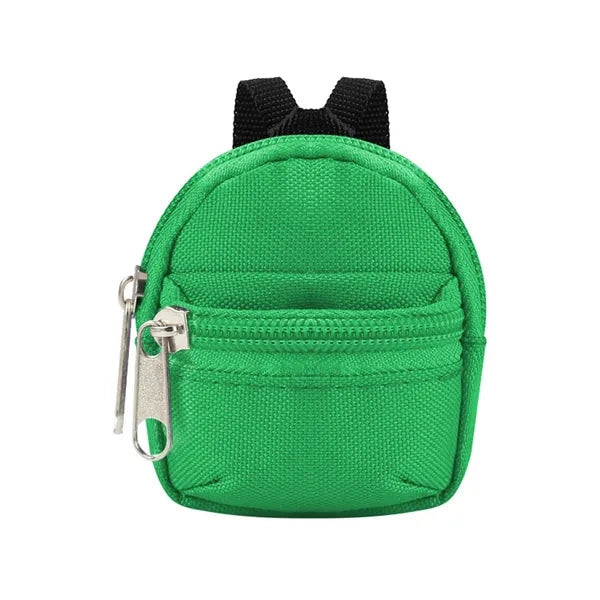 Mini Doll Zipper Backpacks