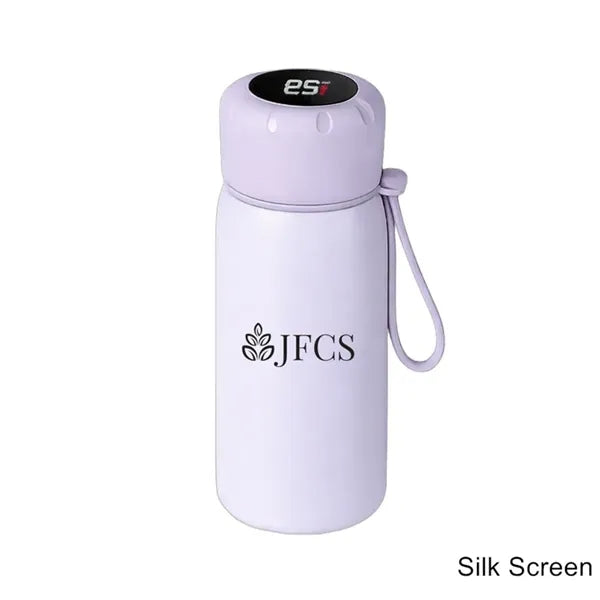13.5 oz Temperature Display Vacuum Stainless Steel Bottle