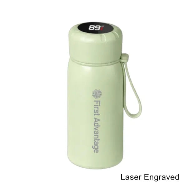 13.5 oz Temperature Display Vacuum Stainless Steel Bottle