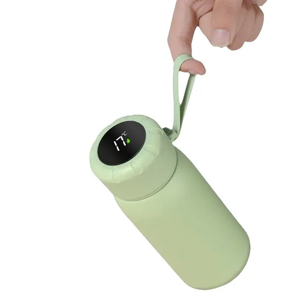 13.5 oz Temperature Display Vacuum Stainless Steel Bottle