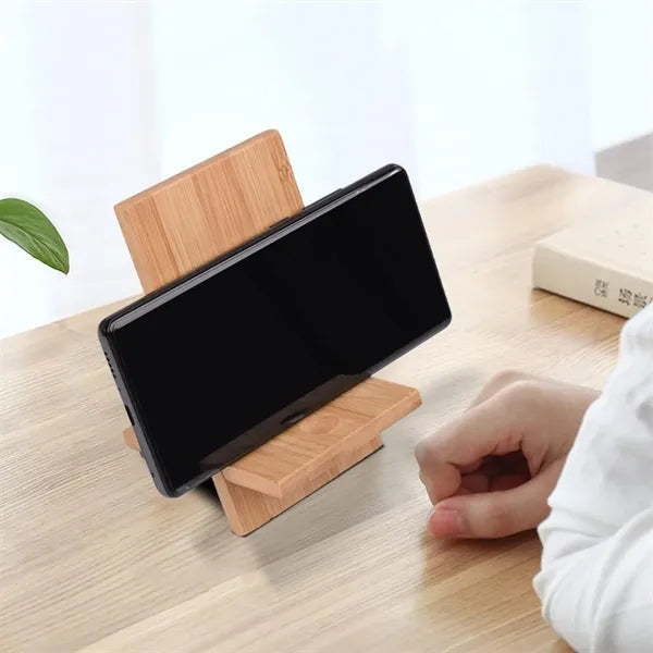 Bamboo Phone Stand desk Holder