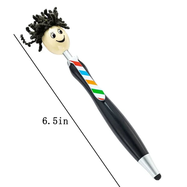 Plush Mophead Ballpoint Pen
