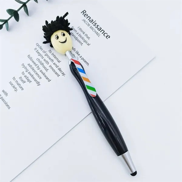 Plush Mophead Ballpoint Pen