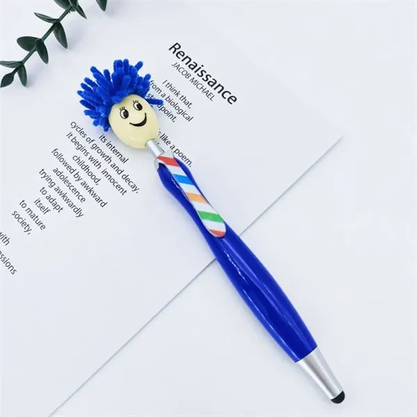 Plush Mophead Ballpoint Pen