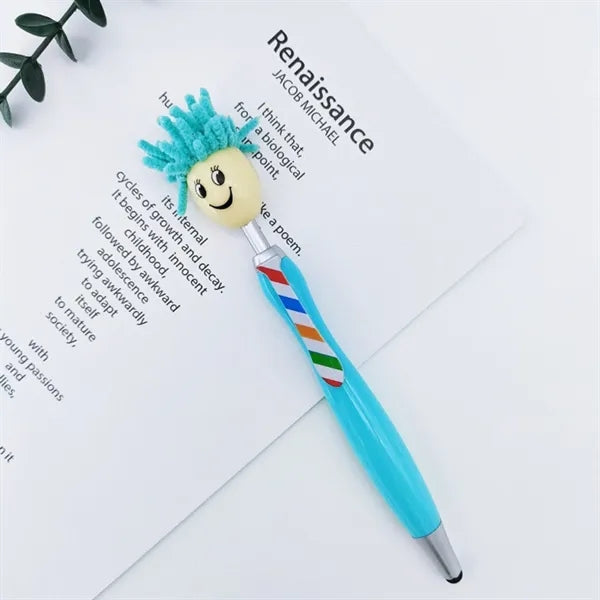 Plush Mophead Ballpoint Pen