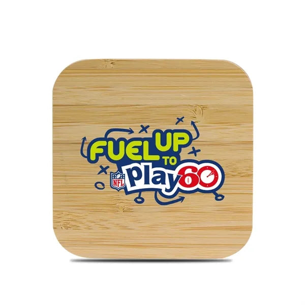 Paso 15W Bamboo Eco-Friendly Wireless Charger