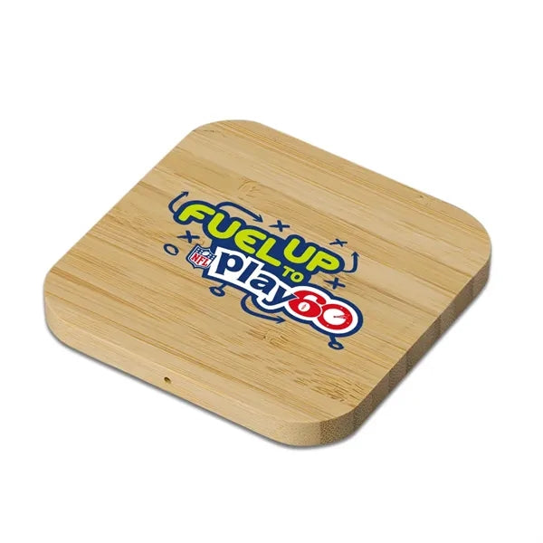 Paso 15W Bamboo Eco-Friendly Wireless Charger