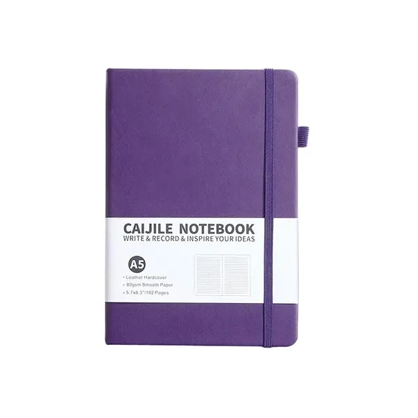 A5 Hardcover Lined Journal Notebook 192 pages
