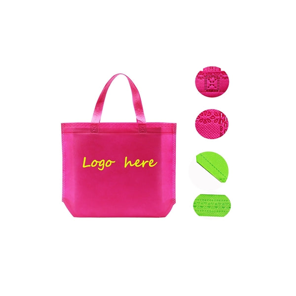 Screen Printed Mini Grocery Tote Bag
