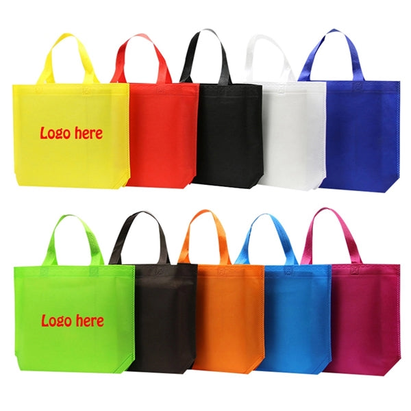 Screen Printed Mini Grocery Tote Bag