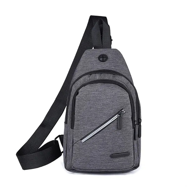 Waterproof Oxford Crossbody Sling Backpack