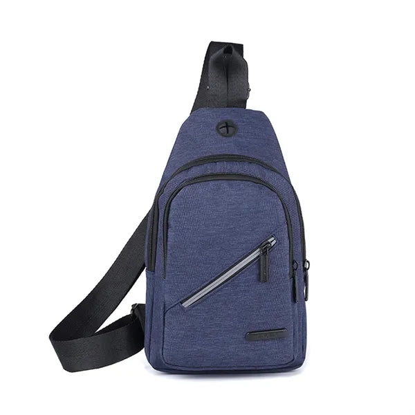 Waterproof Oxford Crossbody Sling Backpack