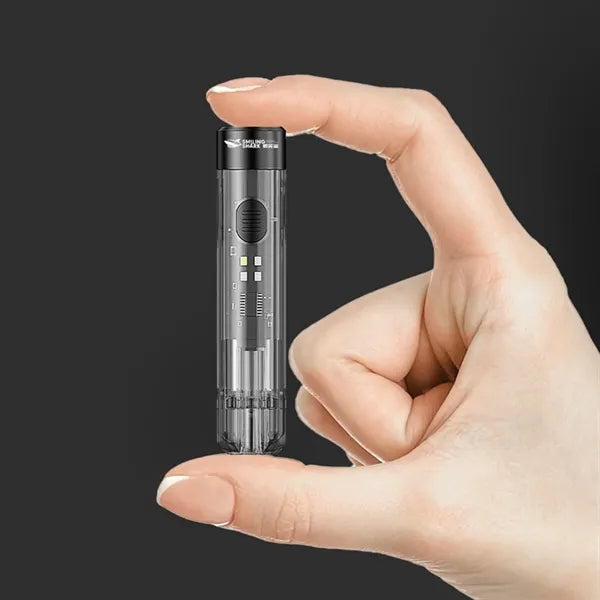 Mini Rechargeable USB Keychain Light