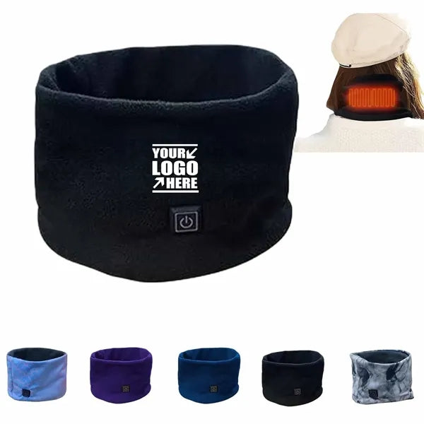 Men's and women's smart heated neck warmer