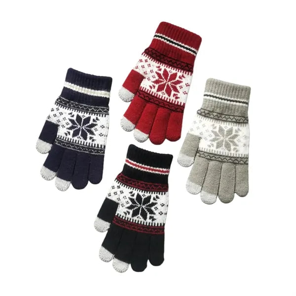 Women's Touchscreen Knit Winter Gloves