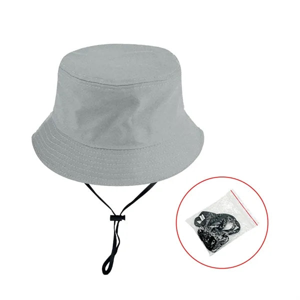 Unisex Summer Cotton Twill Bucket Hat