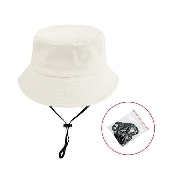 Unisex Summer Cotton Twill Bucket Hat