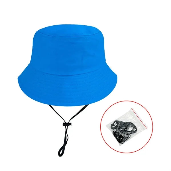 Unisex Summer Cotton Twill Bucket Hat