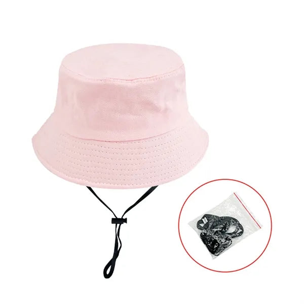 Unisex Summer Cotton Twill Bucket Hat