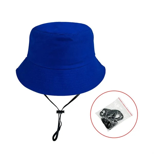 Unisex Summer Cotton Twill Bucket Hat