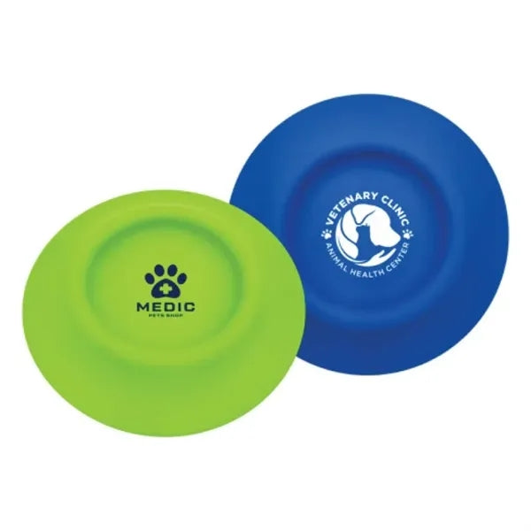 2-in-1 Silicone Dog Flyer and Water Bowl