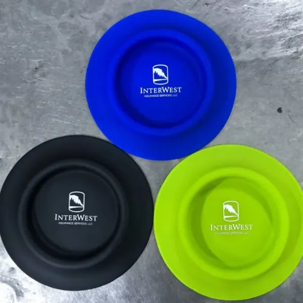 Silicone Dog Flyer and Water Bowl