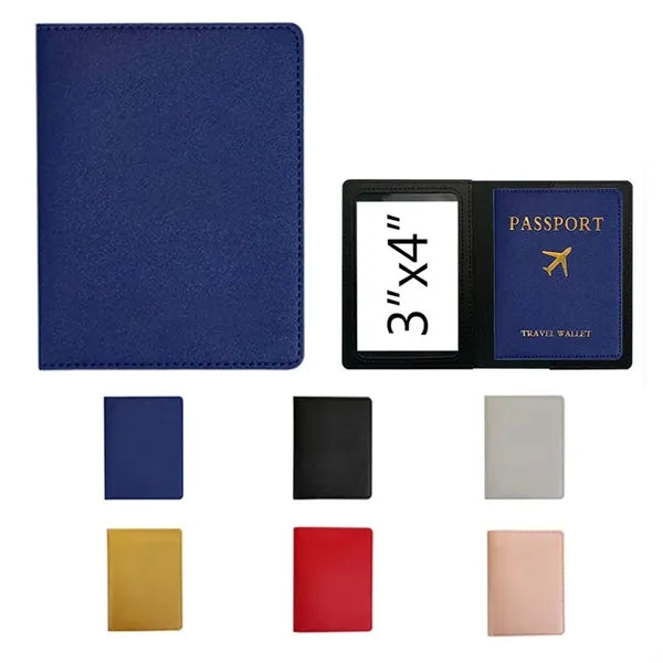 PU Leather Passport Cover
